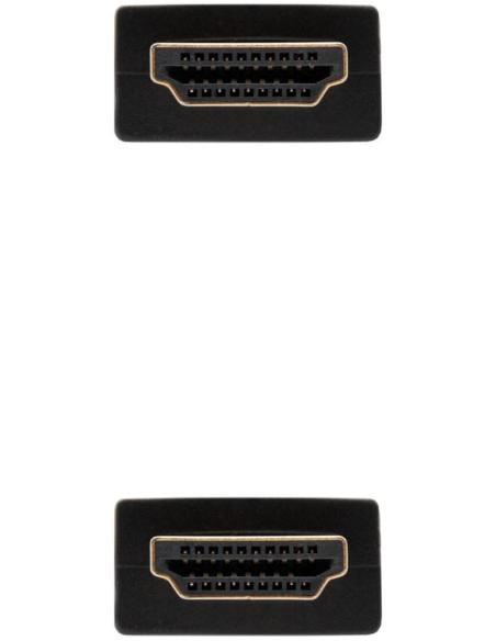 Nanocable 10.15.1702 Cable HDMI Alta Velocidad con Ethernet V1.4 Macho/Macho 1.8M Negro