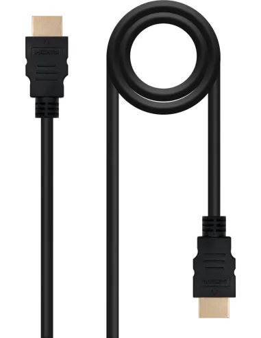 Nanocable 10.15.1702 Cable HDMI Alta Velocidad con Ethernet V1.4 Macho/Macho 1.8M Negro