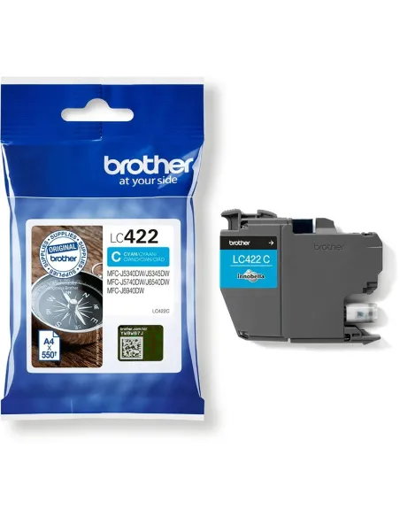 Brother LC422C Cartucho de Tinta Cian