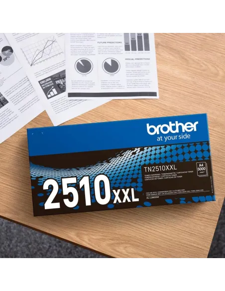Brother TN2510XL Tóner Original Negro