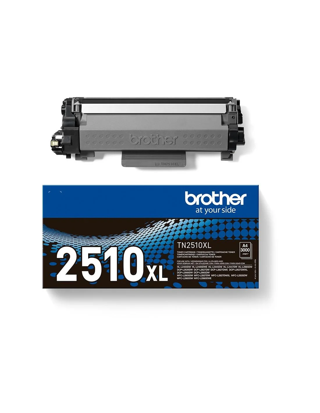 Brother TN2510XL Tóner Original Negro