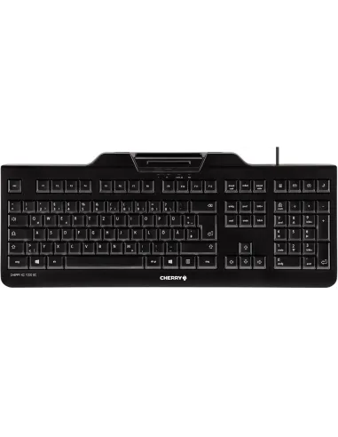 Cherry JK-A0100ES-2 Teclado con Lector de DNIe Negro