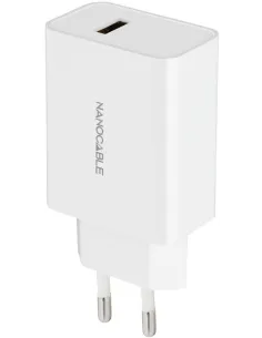 Nanocable 10.10.2003 Cargador USB 5V/2.1A Blanco-AATCAT0356