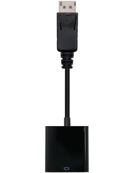 Nanocable 10.16.0602 Conversor DisplayPort a SVGA 15cm Negro