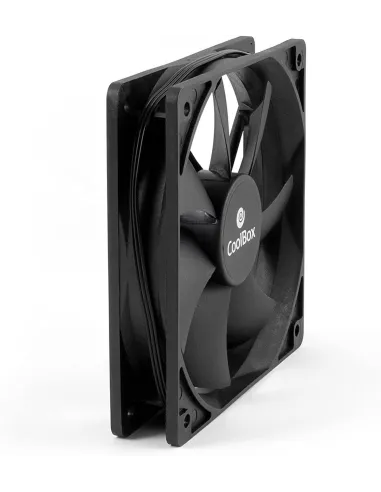 CoolBox COO VAU090 Ventilador 90 mm Negro
