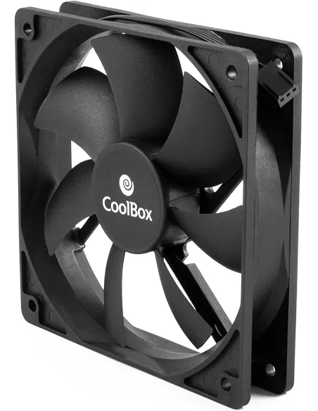CoolBox COO VAU090 Ventilador 90 mm Negro