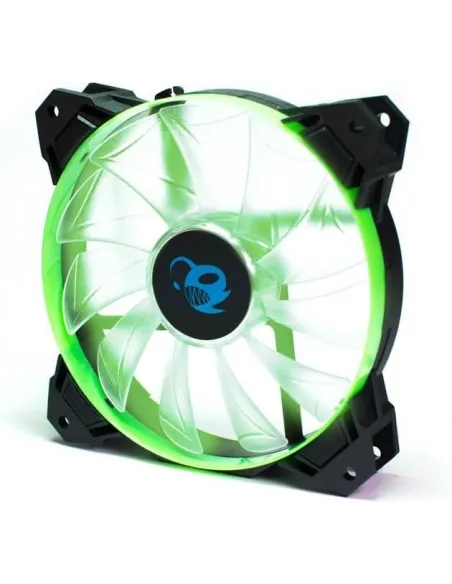 CoolBox Deep Wind Ventilador 120mm LED Verde