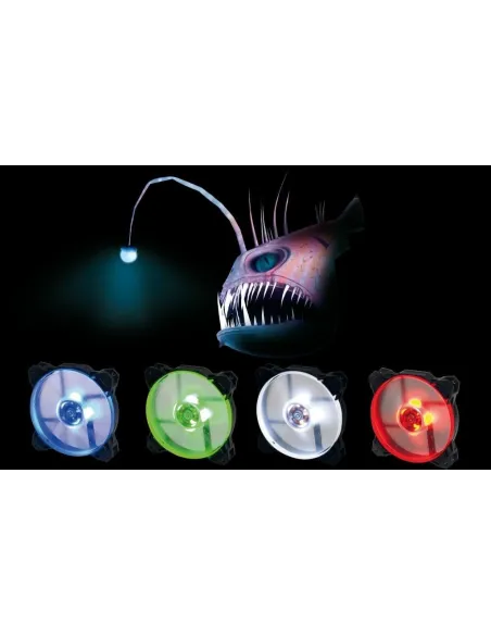 CoolBox Deep Wind Ventilador 120mm LED Verde