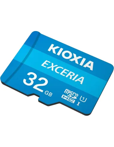 Kioxia Exceria MicroSDHC 32GB UHS-I U1 Clase 10 + Adaptador SD