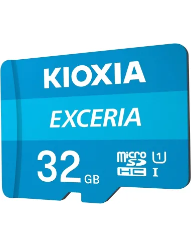 Kioxia Exceria MicroSDHC 32GB UHS-I U1 Clase 10 + Adaptador SD