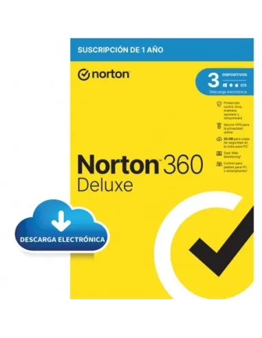 Norton Antivirus Deluxe 1 Licencia 1 Año