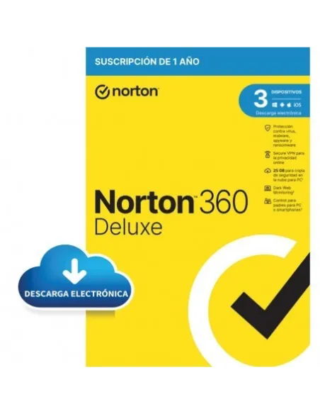 Norton Antivirus Deluxe 1 Licencia 1 Año