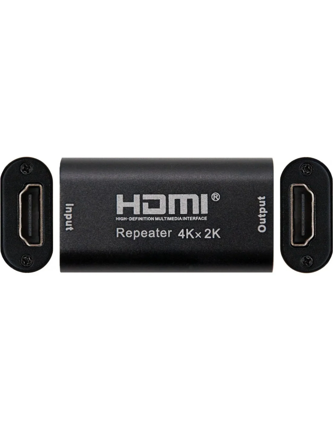 Nanocable 10.15.1201 Repetidor HDMI-A a HDMI-A V1.4 Hembra/Hembra Negro