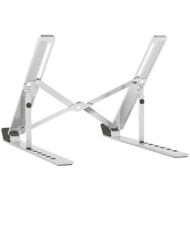 Aisens LPS2M-173 Soporte de Sobremesa Ajustable para Portátil/Tablet Blanco