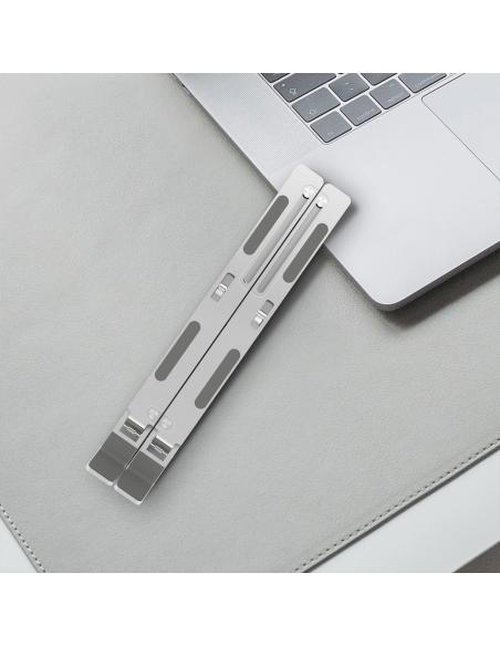 Aisens LPS2M-173 Soporte de Sobremesa Ajustable para Portátil/Tablet Blanco