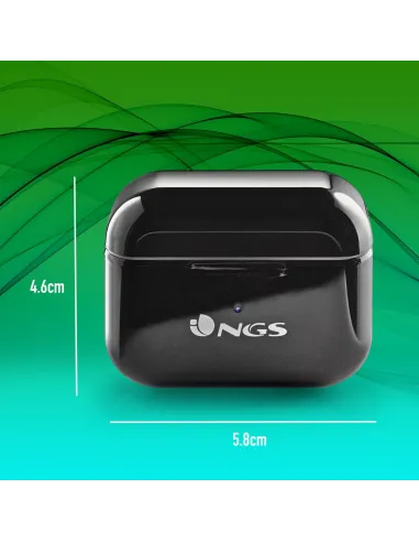 NGS Artica Bloom Auriculares Bluetooth Negros