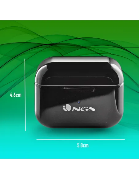 NGS Artica Bloom Auriculares Bluetooth Negros