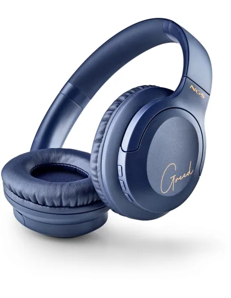 NGS Artica Greed Blue Auriculares Inalámbricos Bluetooth Azules