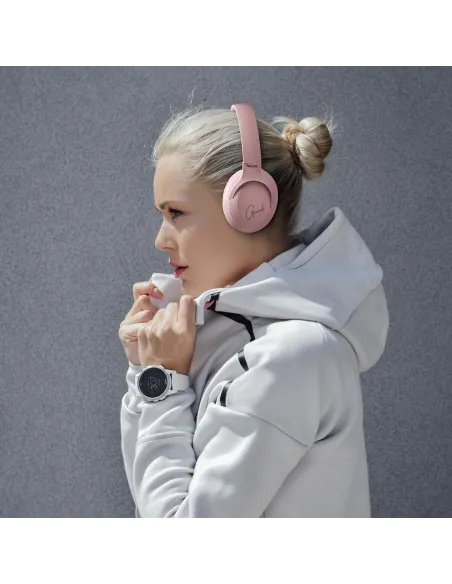 NGS Artica Greed Pink Auriculares Inalámbricos Bluetooth Rosa