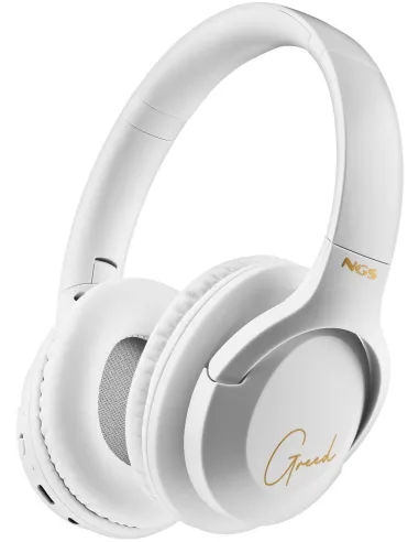NGS Artica Greed White Auriculares Inalámbricos Bluetooth Blancos