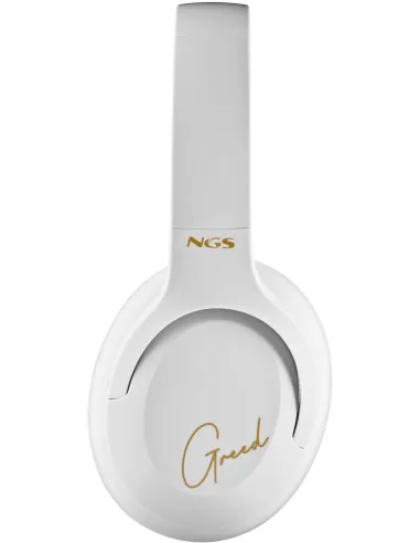 NGS Artica Greed White Auriculares Inalámbricos Bluetooth Blancos