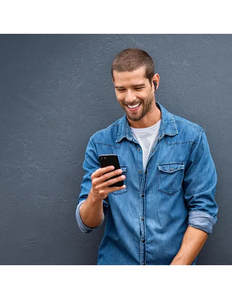 NGS Artica Move Auricular Inalámbrico Negro