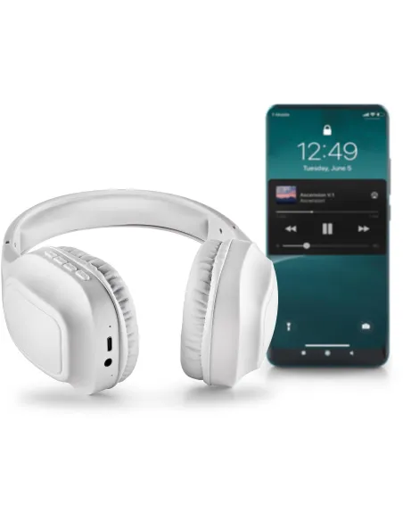 NGS Artica Wrath White Auriculares Inalámbricos Bluetooth Blanco