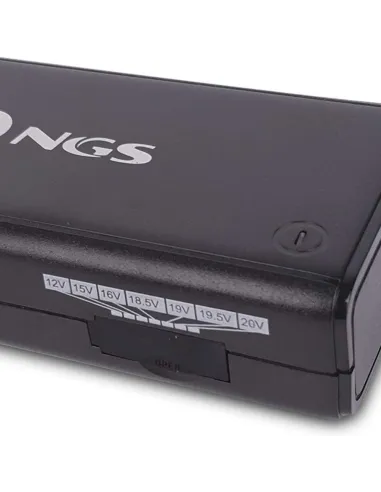 NGS Ban Cargador para Portátil 90W Negro