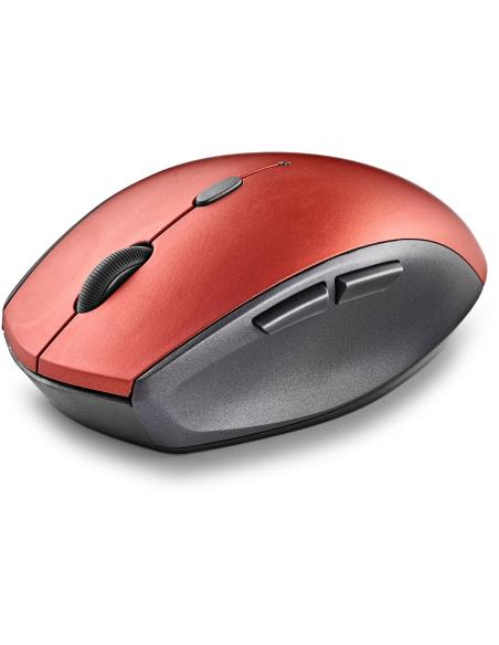 NGS BEERED Ratón Inalámbrico 1600DPI Rojo