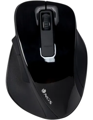 NGS Bow Ratón Inalámbrico 1600DPI Negra