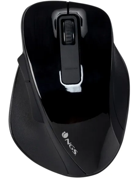 NGS Bow Ratón Inalámbrico 1600DPI Negra