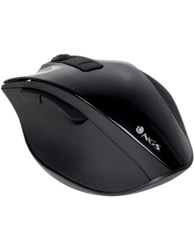 NGS Bow Ratón Inalámbrico 1600DPI Negra