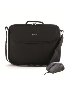 NGS Bureau Kit Maletín hasta 16" + Ratón 1000 DPI-PORT43475