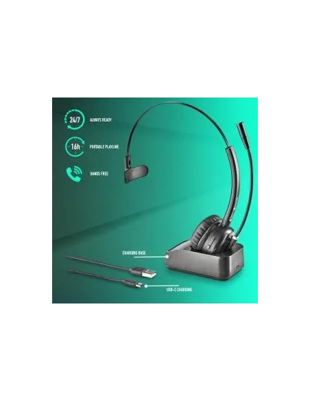 NGS Buzz Blab Auriculares Bluetooth Negro