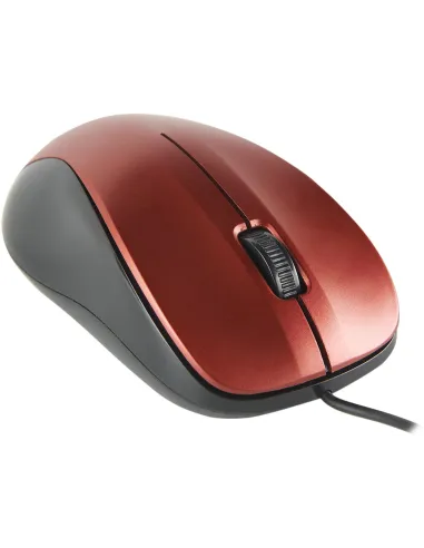 NGS Crew Ratón Óptico 1200DPI Rojo