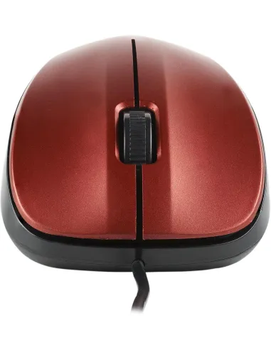 NGS Crew Ratón Óptico 1200DPI Rojo