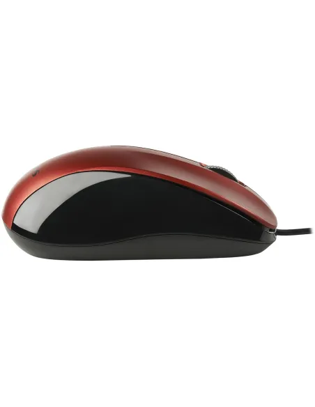 NGS Crew Ratón Óptico 1200DPI Rojo