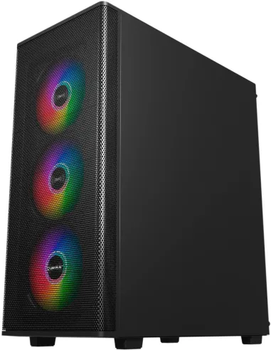 UNYkach Mir 100 Caja ATX Gaming Cristal Templado ARGB USB 3.2 Negra