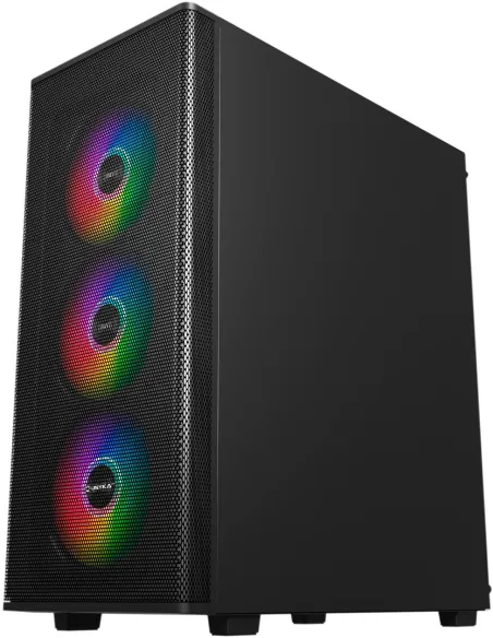 UNYkach Mir 100 Caja ATX Gaming Cristal Templado ARGB USB 3.2 Negra