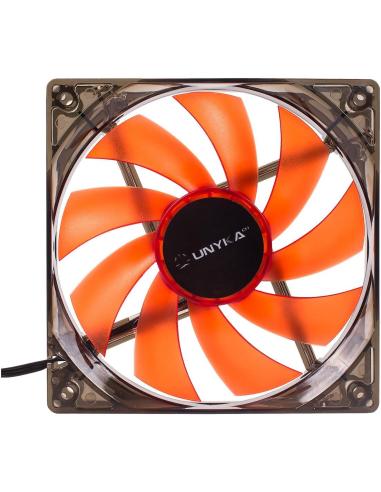 UNYKAch 51792 Ventilador 120mm RGB Gris/Transparente
