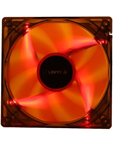 UNYKAch 51792 Ventilador 120mm RGB Gris/Transparente