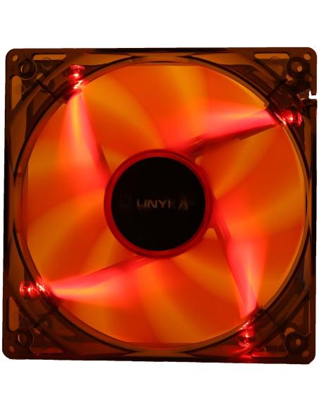 UNYKAch 51792 Ventilador 120mm RGB Gris/Transparente