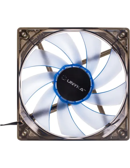 UNYKAch 51791 Ventilador 120mm RGB Gris/Transparente