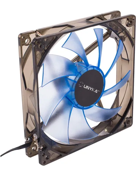 UNYKAch 51791 Ventilador 120mm RGB Gris/Transparente