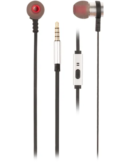 NGS Cross Rally Auriculares con Micrófono Plata