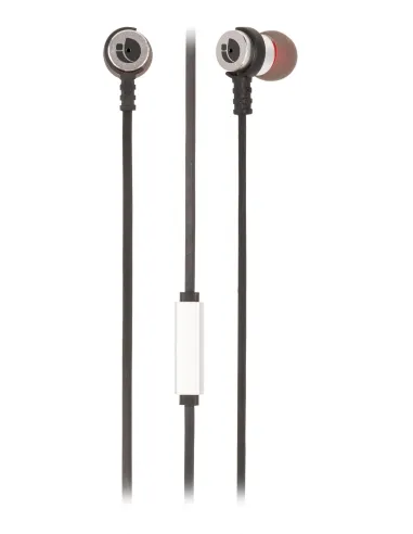 NGS Cross Rally Auriculares con Micrófono Plata