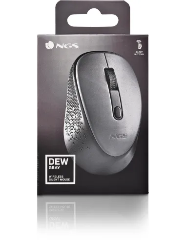NGS DEWGRAY Ratón Inalámbrico 800/1600DPI Gris
