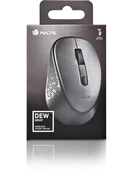NGS DEWGRAY Ratón Inalámbrico 800/1600DPI Gris