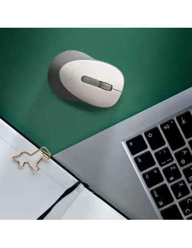 NGS DEWWHITE Ratón Inalámbrico 800/1600DPI Blanco