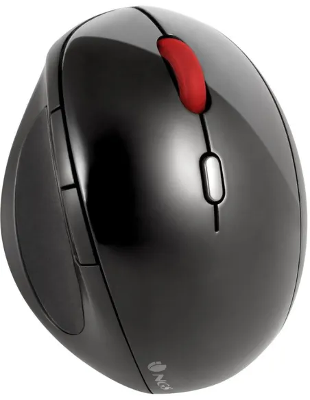 NGS Evo Ergo Ratón Ergonómico Negro